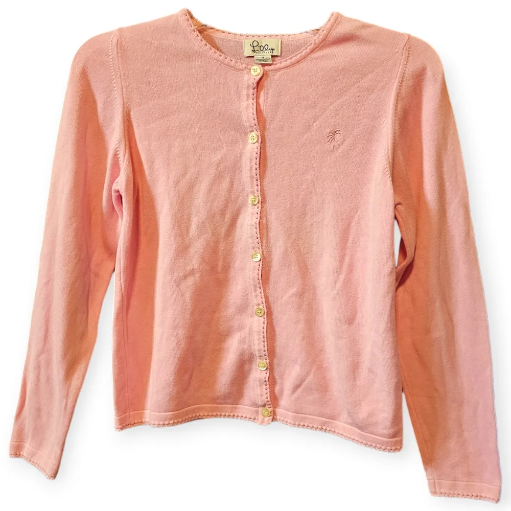 Lilly Pulitzer Long Sleeved Knit Vintage Cardigan